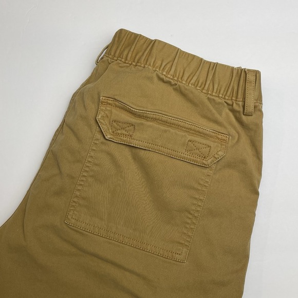 Bearbottom Other - Bearbottom Cargo Joggers Men Large 32 Tan Khaki Brown Stretch Pants Outdoor READ